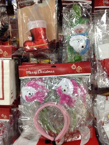 キャンドゥのクリスマスグッズ・サンタクロースコスチューム&衣装