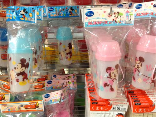 ダイソーのお弁当グッズ・おしぼりケース(ミッキー&ミニー)