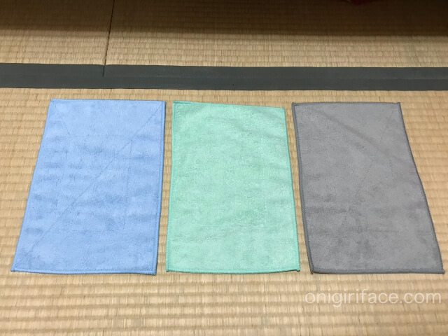 100均ダイソー(Daiso)「マイクロファイバーぞうきん(カラー)」
