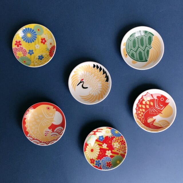 キャンドゥお正月2025「縁起物豆皿」