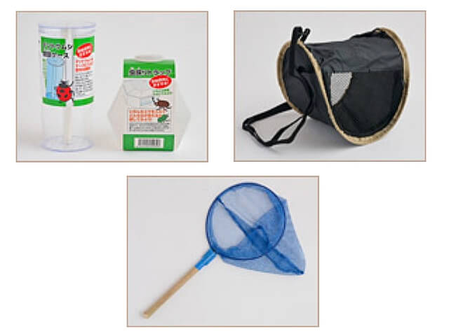 セリア夏グッズ（虫取りとネット虫かご）