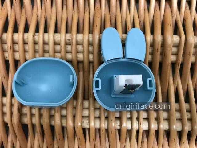 セリアミッフィーグッズ「鉛筆削り」(蓋を開けた様子)