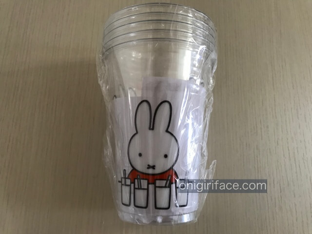 ダイソーミッフィーグッズ「クリアカップ(コップ)(420ml)」