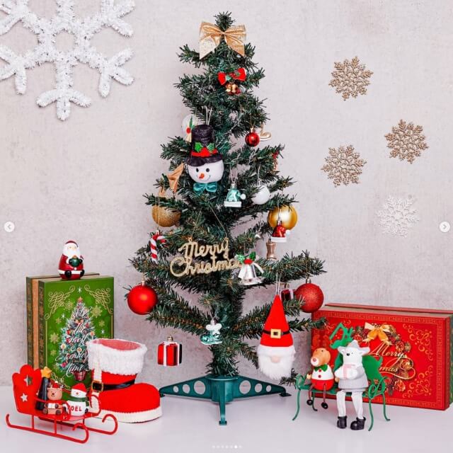 ダイソークリスマス2024「ツリーデコレーション」