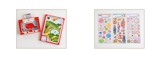 セリアお正月2026「めで鯛お年玉ボックス、和柄デザインシール」