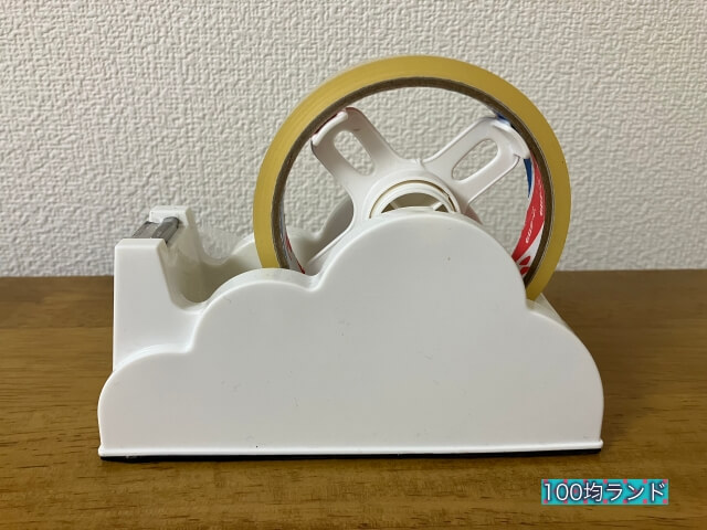 セリアの文房具・文具「セロハンテープカッター」