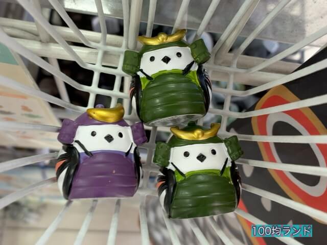 キャンドゥ子供の日グッズ「兜鎧を着たシマエナガ」