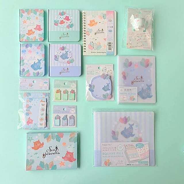 キャンドゥ文房具／文具「シージュエルズ・シリーズ」